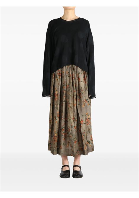 long sleeve woman black UMA WANG | UK7114UW900